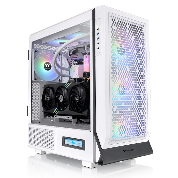 Gabinete Thermaltake Ceres 500 TG ARGB Snow(CA-1X5-00M6WN-00) - Gabinete Thermaltake Ceres 500 TG ARGB Snow(CA-1X5-00M6WN-00) -